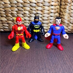 Fisher-Price Imaginext Superhero Action Figure Set of 3